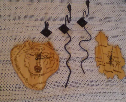 Olov Bäck's crafts from Äppelbo