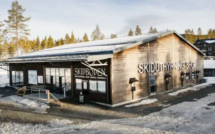 Exteriörbild, skidbod.