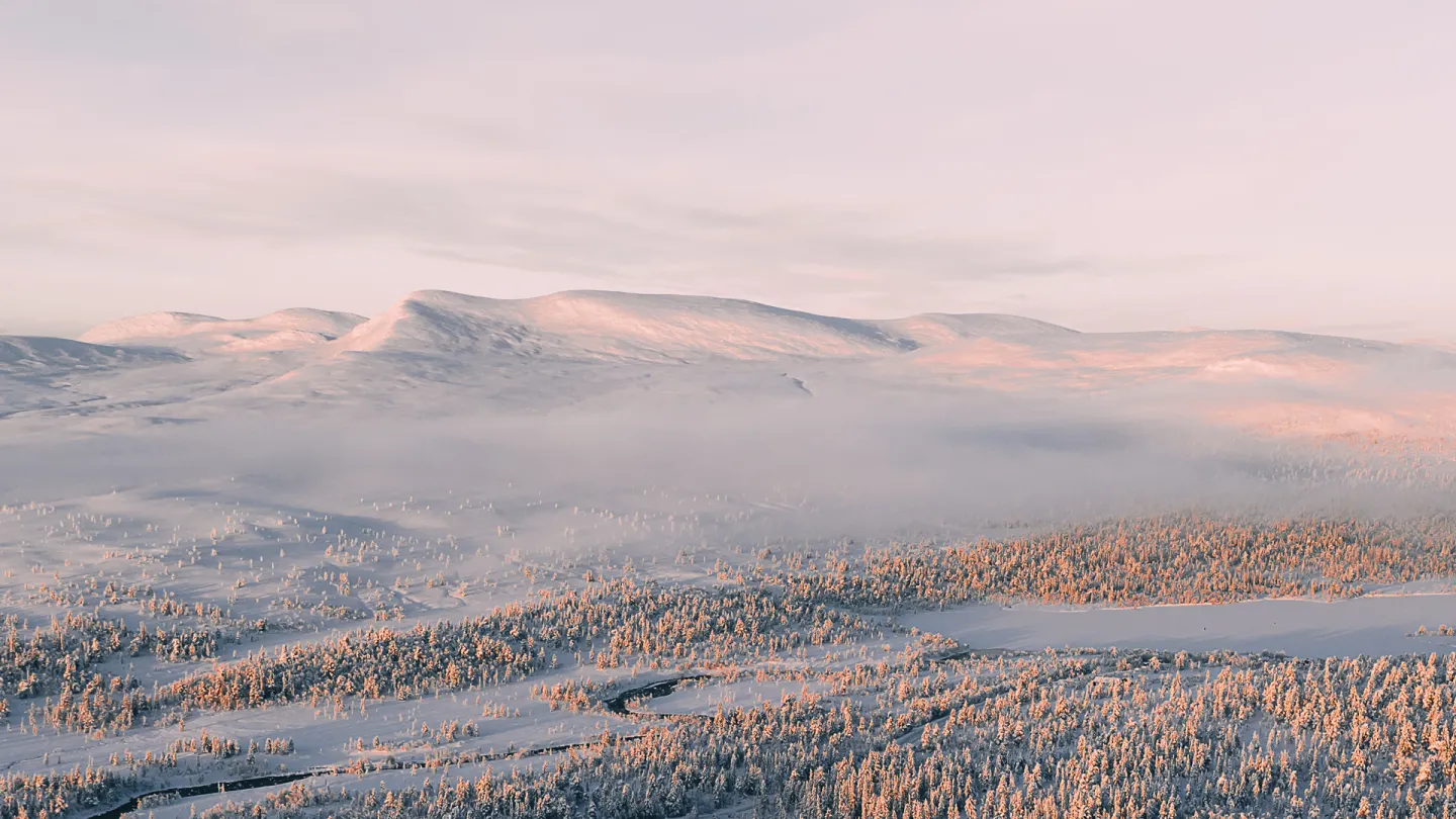 Utsikt över Grövelsjön.