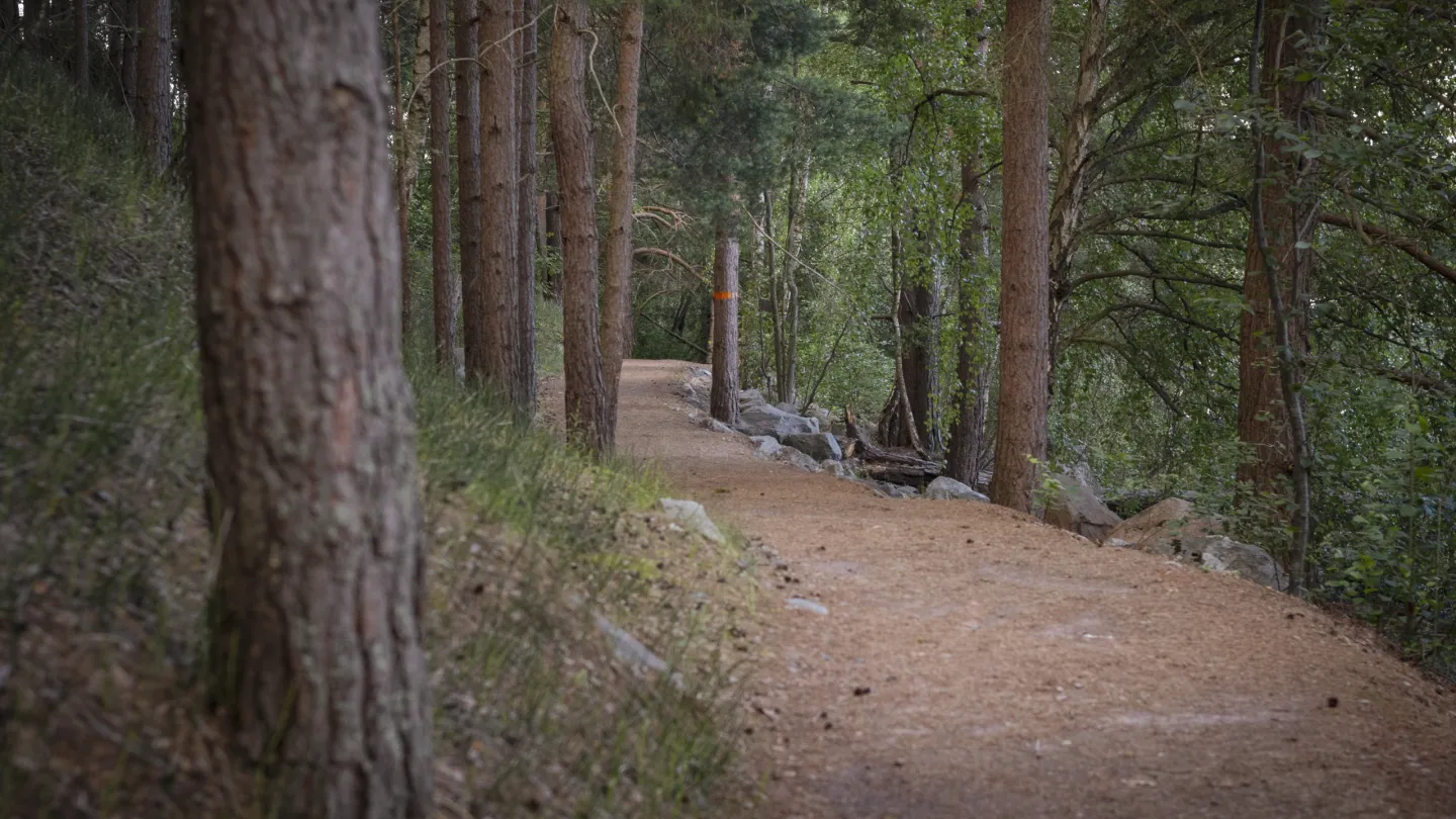 A part of Bruksleden in Avesta.