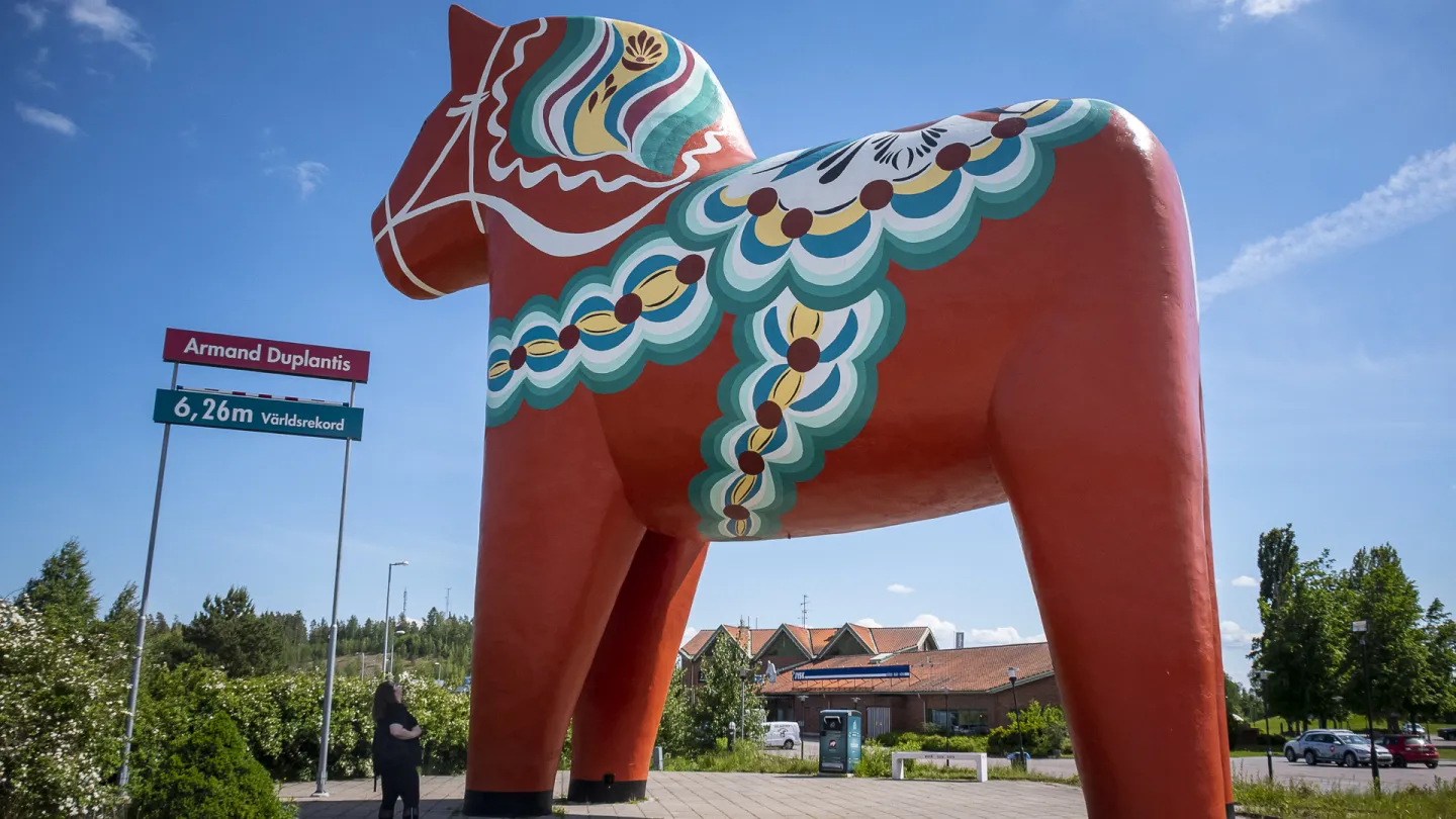 Världens största Dalahäst