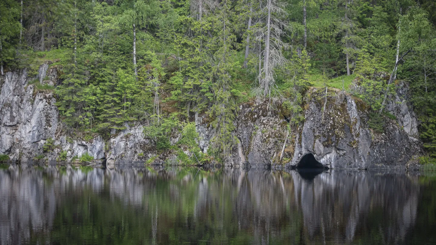 En sjö i Smedjebacken.