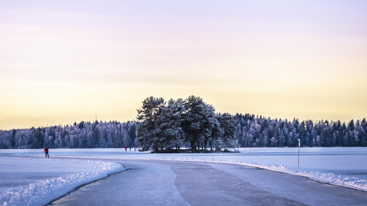 Ice skating in Dalarna  Visit Dalarna