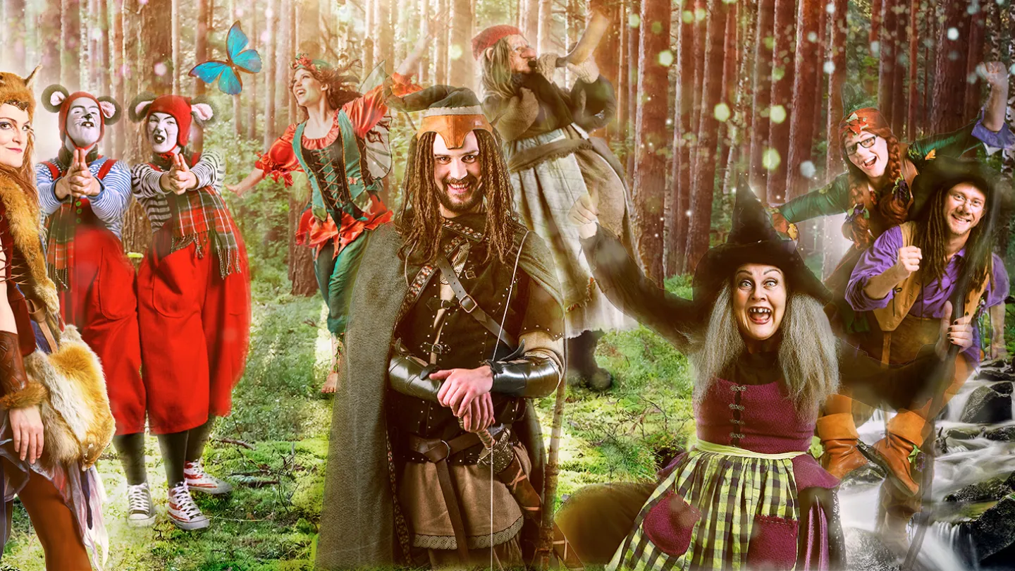 Santa world in Mora.