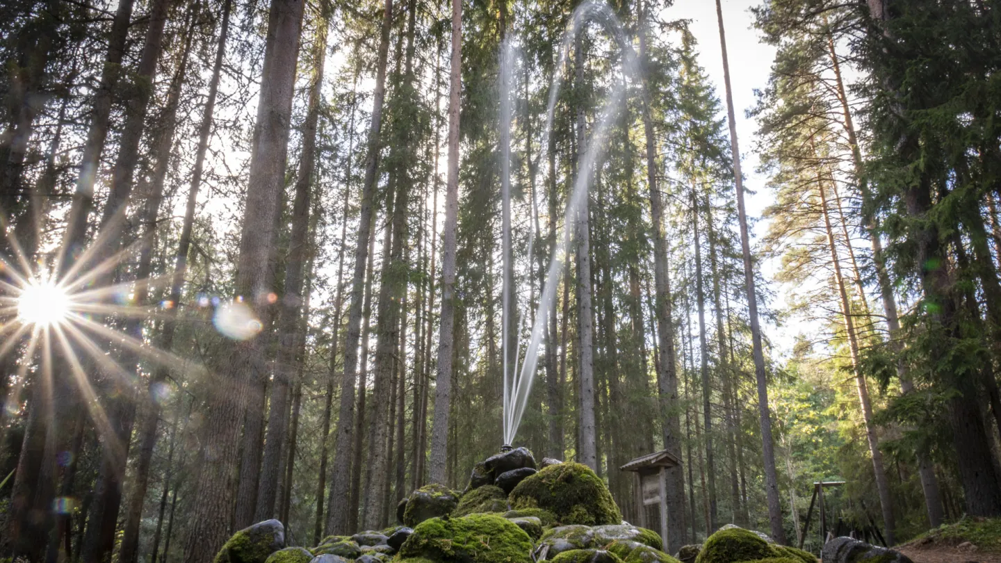 Springkällan in Rättvik.