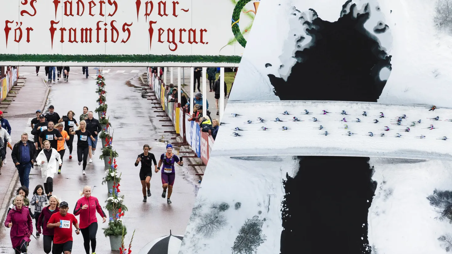 Vasaloppet sommar och vinter.