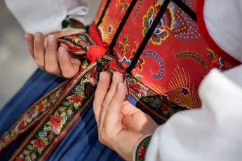 A folk costume. 